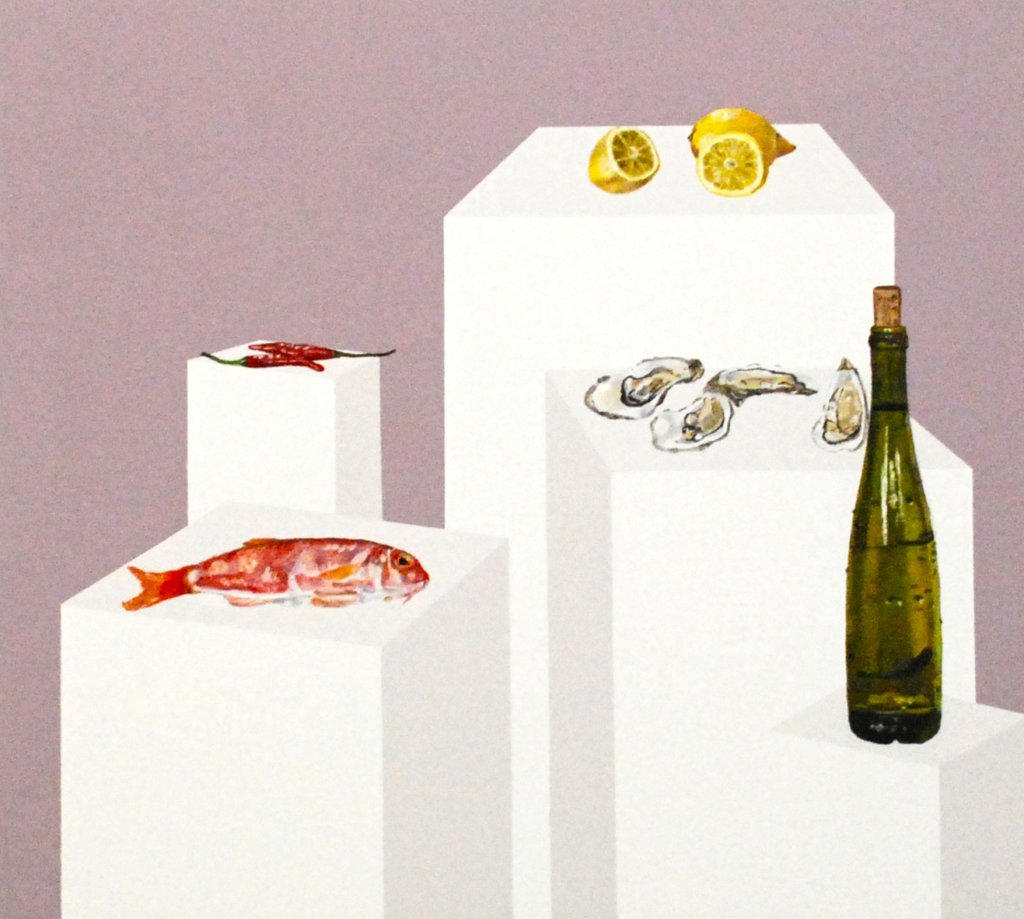 nature morte au rouget